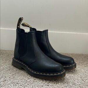 Dr. Martens Black Ankle Boots Women size 8